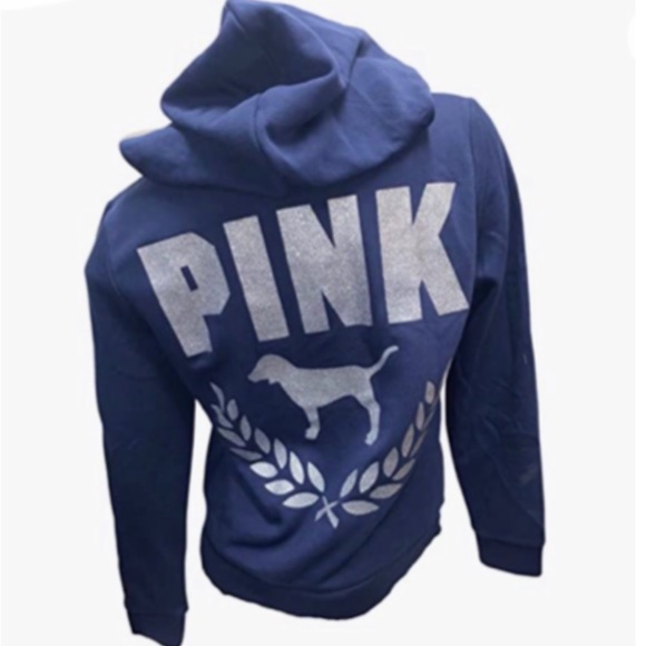 NWT PINK SEALED Everyday Lounge Perfect FullZip Hoodie Jacket XL - Picture 4 of 7